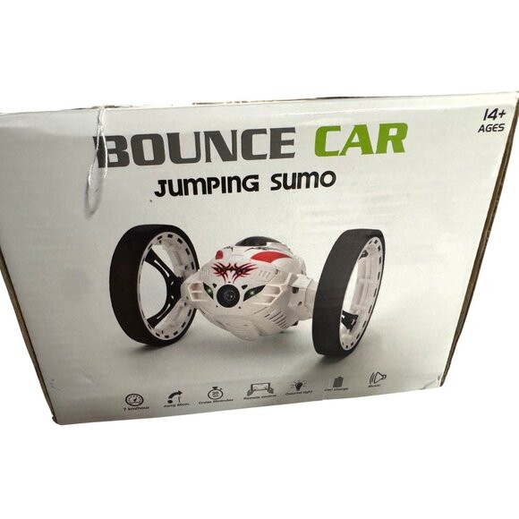 Click N Play Stunt Bounce Car Jumping Sumo With Light & Sound USB Charging - Picture 1 of 5
